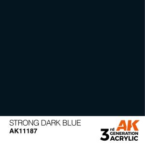Strong Dark Blue 17ml &middot; AKI AK11187 &middot;  AK Interactive