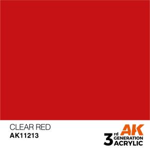 Clear Red 17ml · AKI AK11213 ·  AK Interactive