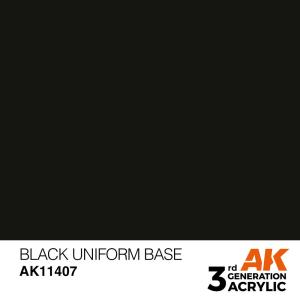 Black Uniform Base &middot; AKI AK11407 &middot;  AK Interactive