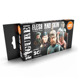 FLESH AND SKIN COLORS 3G &middot; AKI AK11621 &middot;  AK Interactive