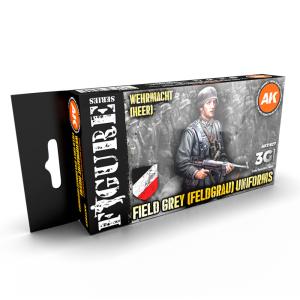 GERMAN FIELD GREY UNIFORMS 3G · AKI AK11627 ·  AK Interactive
