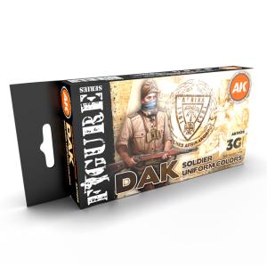 DAK SOLDIER UNIFORM COLORS 3G &middot; AKI AK11628 &middot;  AK Interactive