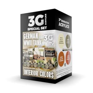 WWII GERMAN TANK INTERIOR COLORS &middot; AKI AK11688 &middot;  AK Interactive