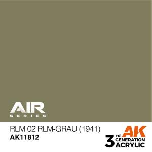RLM 02 RLM-Grau (1941) · AKI AK11812 · AK Interactive RLM 02 RLM-Grau (1941) · AKI AK11812 · AK Interactive