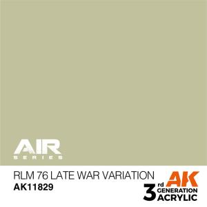 RLM 76 Late War Variation · AKI AK11829 · AK Interactive RLM 76 Late War Variation · AKI AK11829 · AK Interactive
