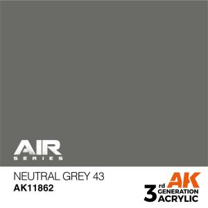 Neutral Grey 43 · AKI AK11862 ·  AK Interactive
