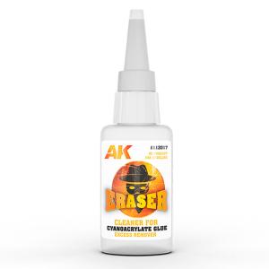 ERASER CLEANER FOR CYANOCRYLATE (EXCESS REMOVER) · AKI AK12017 ·  AK Interactive