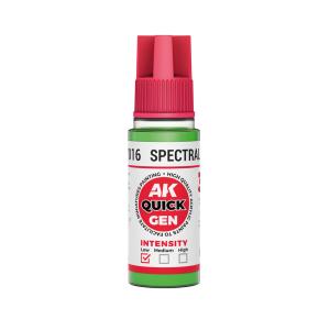 SPECTRAL GREEN 18 ml - QUICK GEN &middot; AKI AK17016 &middot;  AK Interactive
