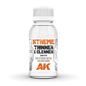 XTREME CLEANER & THINNER for Xtreme metal colour range &middot; AKI AK470 &middot;  AK Interactive