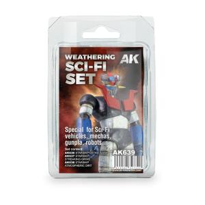 WEATHERING SCI-FI SET &middot; AKI AK639 &middot;  AK Interactive