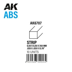 Strips 0.50 x 0.50 x 350mm - ABS STRIP · AKI AK6707 · AK Interactive Strips 0.50 x 0.50 x 350mm - ABS STRIP · AKI AK6707 · AK Interactive