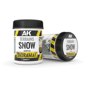 TERRAINS SNOW - 250ml (Acrylic) · AKI AK8011 · AK Interactive TERRAINS SNOW - 250ml (Acrylic) · AKI AK8011 · AK Interactive