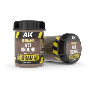 TERRAINS WET GROUND - 250ml (Acrylic) · AKI AK8016 · AK Interactive TERRAINS WET GROUND - 250ml (Acrylic) · AKI AK8016 · AK Interactive
