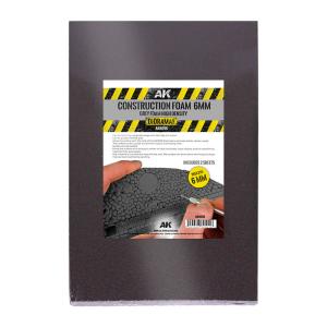CONSTRUCTION FOAM 6MM - BLUE FOAM 195 x 295 MM (2 SHEETS) · AKI AK8096 ·  AK Interactive