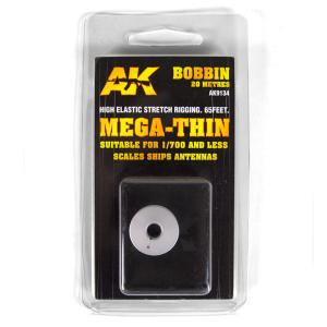 ELASTIC RIGGING BOBBINMEGA-THIN · AKI AK9134 · AK Interactive ELASTIC RIGGING BOBBINMEGA-THIN · AKI AK9134 · AK Interactive