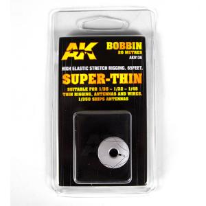 ELASTIC RIGGING BOBBINSUPER-THIN &middot; AKI AK9136 &middot;  AK Interactive