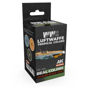 WWII Luftwaffe Tropical Colors SET · AKI RCS104 ·  AK Interactive