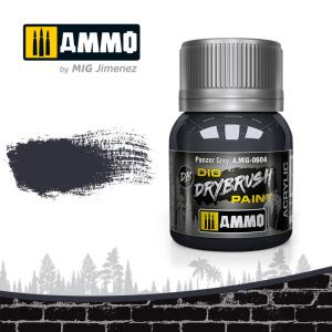 DRYBRUSH Panzer Grey · AMIG 0604 ·  AMMO by MIG Jimenez