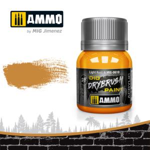 DRYBRUSH Light Rust &middot; AMIG 0610 &middot;  AMMO by MIG Jimenez