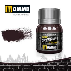 DRYBRUSH Chipping &middot; AMIG 0618 &middot;  AMMO by MIG Jimenez