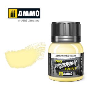 DRYBRUSH Ice Yellow  &middot; AMIG 0640 &middot;  AMMO by MIG Jimenez