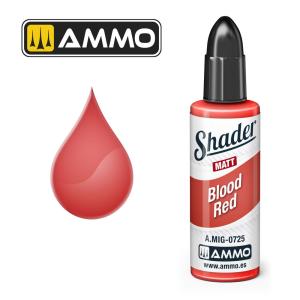 MATT SHADER Blood Red &middot; AMIG 0725 &middot;  AMMO by MIG Jimenez