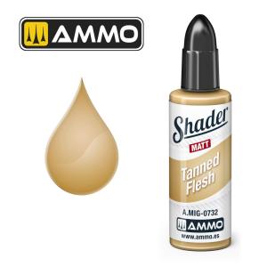 MATT SHADER Tanned Flesh · AMIG 0732 ·  AMMO by MIG Jimenez