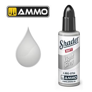 MATT SHADER Light Grey &middot; AMIG 0754 &middot;  AMMO by MIG Jimenez