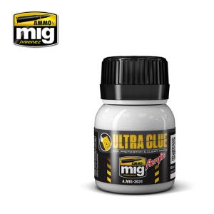 Ultra Glue - for Etch, Clear Parts & More (Acrylic Waterbase Glue) · AMIG 2031 ·  AMMO by MIG Jimenez
