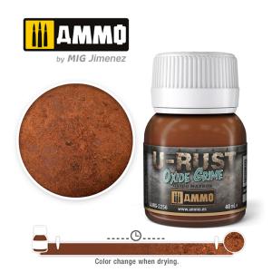 U-RUST Oxide Grime (40mL) · AMIG 2256 · AMMO by MIG Jimenez U-RUST Oxide Grime (40mL) · AMIG 2256 · AMMO by MIG Jimenez
