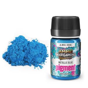 Pigment Metallic Blue &middot; AMIG 3046 &middot;  AMMO by MIG Jimenez