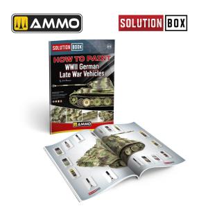 SOLUTION BOOK 23 - How to Paint WWII German Late-War Vehicles (English, Castellano, Francais, Deutsch) &middot; AMIG 6529 &middot;  AMMO by MIG Jimenez
