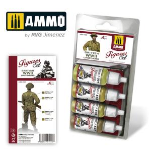 British WWII Uniforms Figures Set · AMIG 7033 · AMMO by MIG Jimenez British WWII Uniforms Figures Set · AMIG 7033 · AMMO by MIG Jimenez