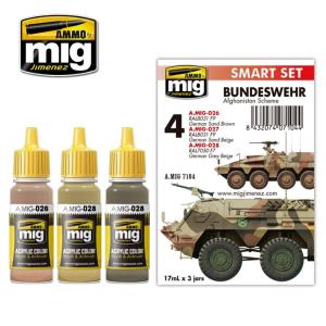 Bundeswehr Afghanistan Scheme · AMIG 7104 · AMMO by MIG Jimenez Bundeswehr Afghanistan Scheme · AMIG 7104 · AMMO by MIG Jimenez