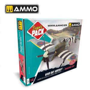 Super Pack - WWII RAF Aircraft · AMIG 7813 ·  AMMO by MIG Jimenez
