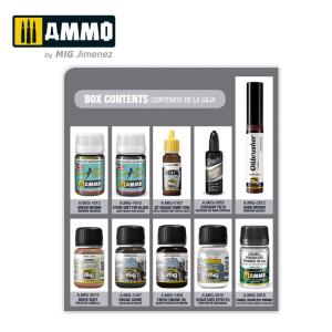 SUPER PACK AVRO Lancaster and Night RAF Bombers Solution Set · AMIG 7814 ·  AMMO by MIG Jimenez