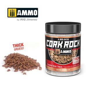 CREATE CORK Crushed Brick Thick (Jar 100mL) · AMIG 8438 ·  AMMO by MIG Jimenez