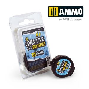 Long Live the Brushes - Special Soap for Cleaning and Care of Your Brushes · AMIG 8579 ·  AMMO by MIG Jimenez