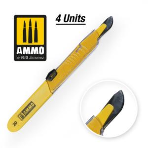 Protective Blade Curved Large - 1 pc · AMIG 8699 · AMMO by MIG Jimenez Protective Blade Curved Large - 1 pc · AMIG 8699 · AMMO by MIG Jimenez