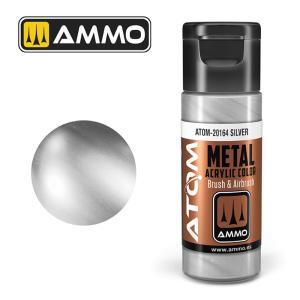 ATOM METALLIC Silver · AMIG ATOM20164 · AMMO by MIG Jimenez ATOM METALLIC Silver · AMIG ATOM20164 · AMMO by MIG Jimenez