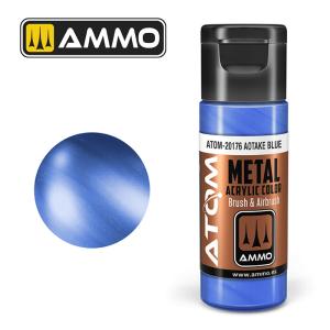 ATOM METALLIC Aotake Blue &middot; AMIG ATOM20176 &middot;  AMMO by MIG Jimenez