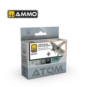 ATOM Luftwaffe Mid-War & Night Fighter Aircraft - Color Set · AMIG ATOM20913 ·  AMMO by MIG Jimenez