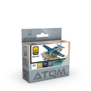 ATOM US Navy Aircraft WWII Colors Set &middot; AMIG ATOM20922 &middot;  AMMO by MIG Jimenez