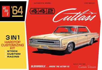 1964er Olds Cutlass 442 &middot; AMT 1066 &middot;  AMT/MPC &middot; 1:24