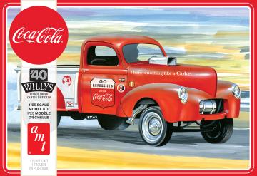 Willys Pickup Gasser Coca-Cola · AMT 1145 ·  AMT/MPC · 1:25