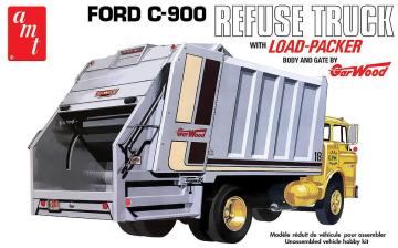 Ford C-600 Gar Wood Mllfahrzeug · AMT 1247 ·  AMT/MPC · 1:25