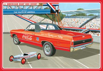 1968 Chevy El Camino SS (Coca-Cola) &middot; AMT 1362 &middot;  AMT/MPC &middot; 1:25
