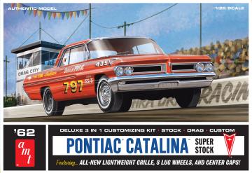 1962 Pontiac Catalina Super Stock &middot; AMT 1392 &middot;  AMT/MPC &middot; 1:25