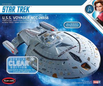 Star Trek USS Voyager, Clear Edition · AMT 2992 ·  AMT/MPC · 1:1000
