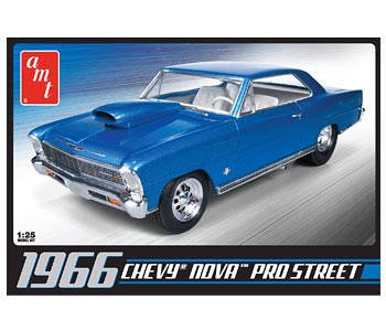1966er Chevy Nova Pro Street · AMT 591636 ·  AMT/MPC · 1:25